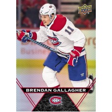 111 Brendan Gallagher Base Card 2018-19 Tim Hortons UD Upper Deck